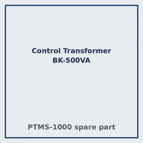 Control Transformer BK-500VA