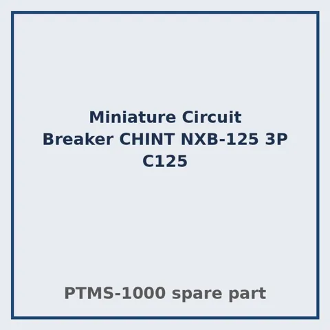 Miniature Circuit Breaker CHINT NXB-125 3P C125