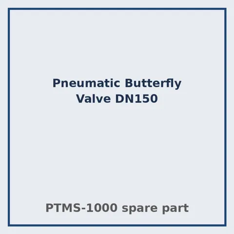 Pneumatic Butterfly Valve DN150
